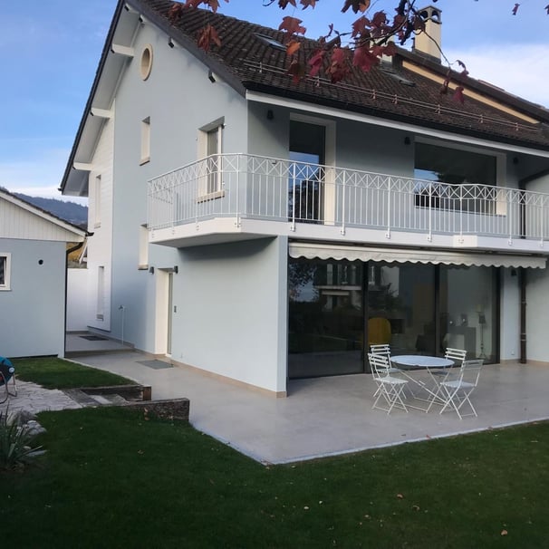 maison bleue