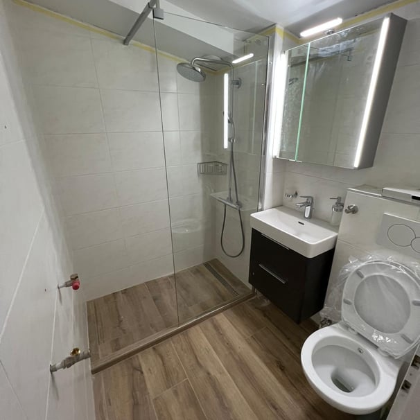 salle de bain neuve