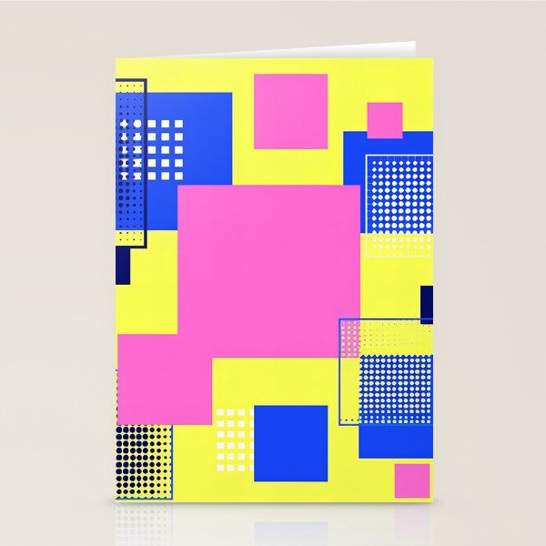 Retro Pop Art Stationery Cards BY Fresh Wave Lab