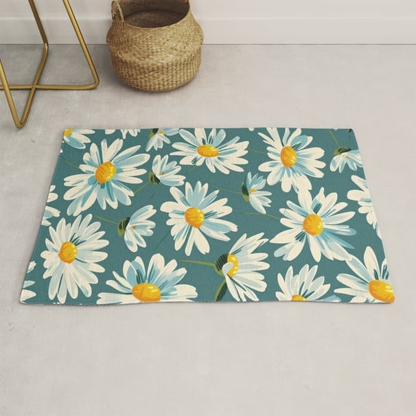Classic Daisy Charm Rug BY Fresh Wave Lab