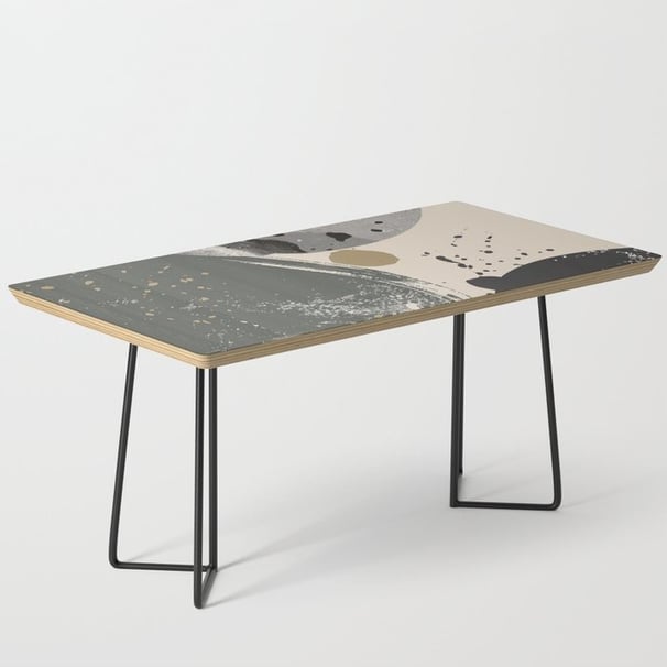 Bohemian Terrazzo Abstraction Coffee Table BY Mash Mash