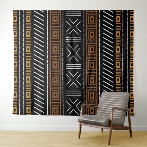 African Bogolan Tapestry |  by Funky Vibes