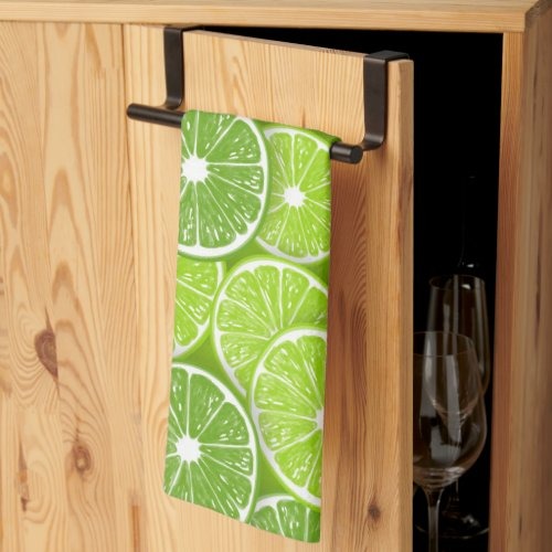 Lime pop kitchen towel |  by katstore