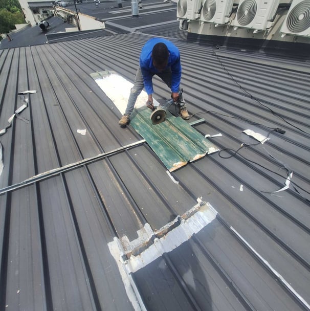 Roof repair Lonehill Shopping Center