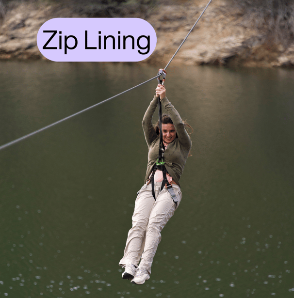 zip lining