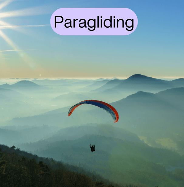 paragliding in uttarakhand
