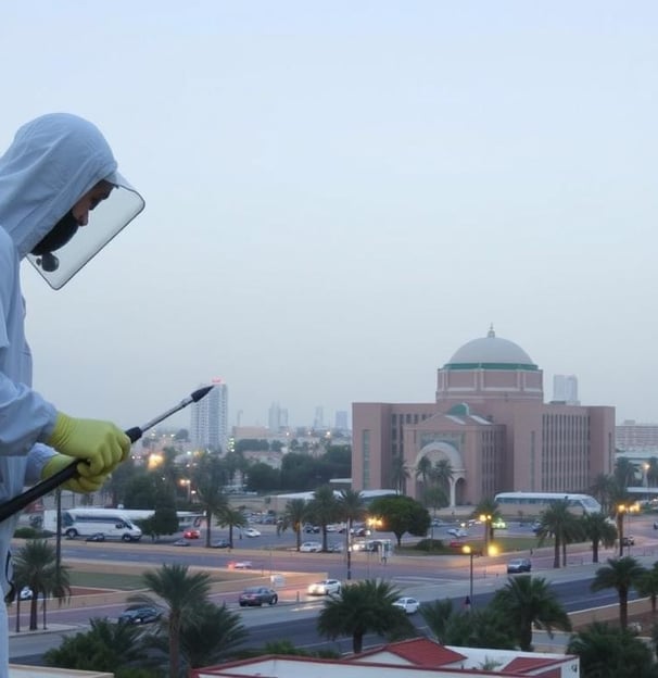 لضمان الحصول على خدمة مكافحة حشرات فعالة في جدة