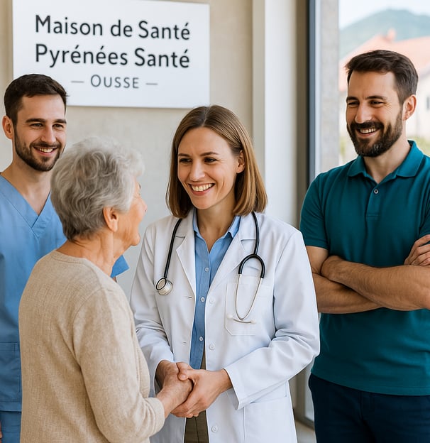 professionnels de santé maison de santé pyrenees santé pau ousse