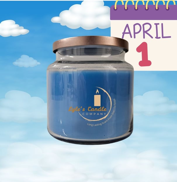 a candle that is sitting on a table