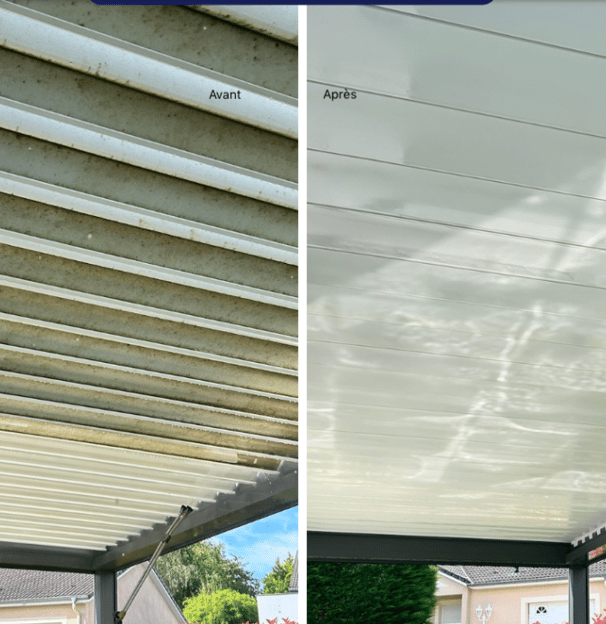 Nettoyage de pergola Lille, lavage pergola Lille