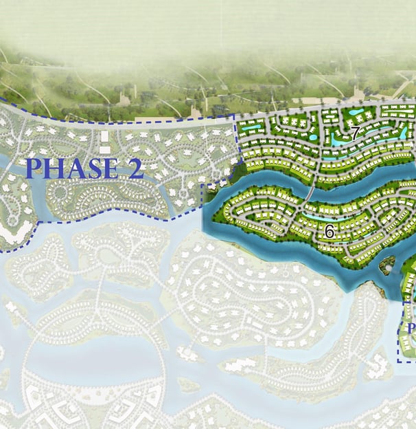 Master plan of Jirian Compound in El Sheikh Zayed