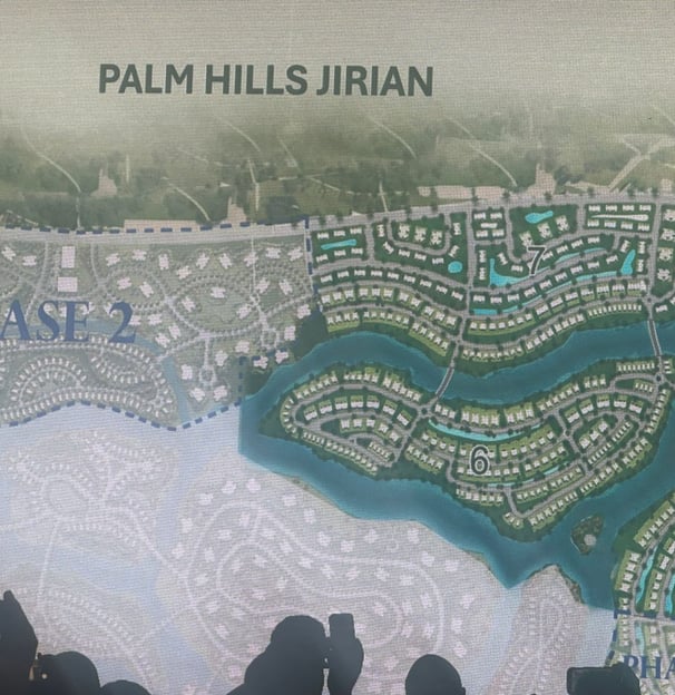 Master plan of Jirian Compound in El Sheikh Zayed