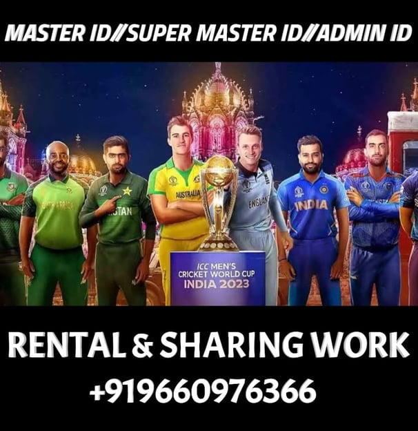ONLINE CRICKET BETTING ID AVAILABLE DL MDL SMDL MASTER ID SUPER MASTER ID ADMIN ID AVAILABLE