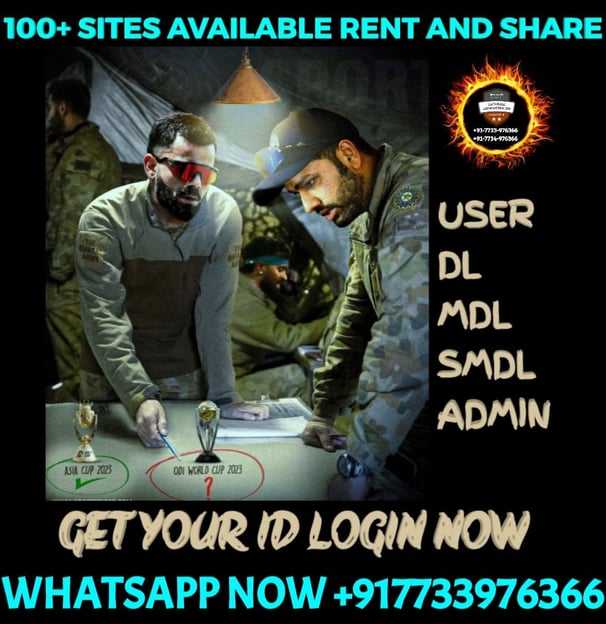 ONLINE CRICKET BETTING ID AVAILABLE DL MDL SMDL MASTER ID SUPER MASTER ID ADMIN ID AVAILABLE
