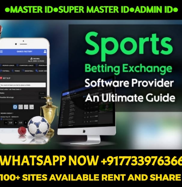 ONLINE CRICKET BETTING ID AVAILABLE DL MDL SMDL MASTER ID SUPER MASTER ID ADMIN ID AVAILABLE