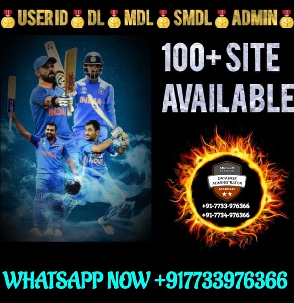 ONLINE CRICKET BETTING ID AVAILABLE DL MDL SMDL MASTER ID SUPER MASTER ID ADMIN ID AVAILABLE