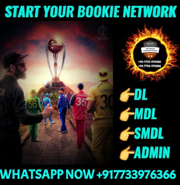 ONLINE CRICKET BETTING ID AVAILABLE DL MDL SMDL MASTER ID SUPER MASTER ID ADMIN ID AVAILABLE