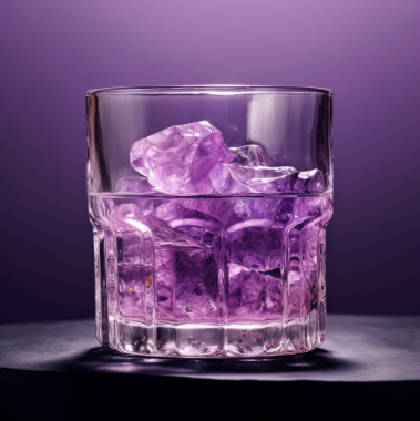 amethyst gem water