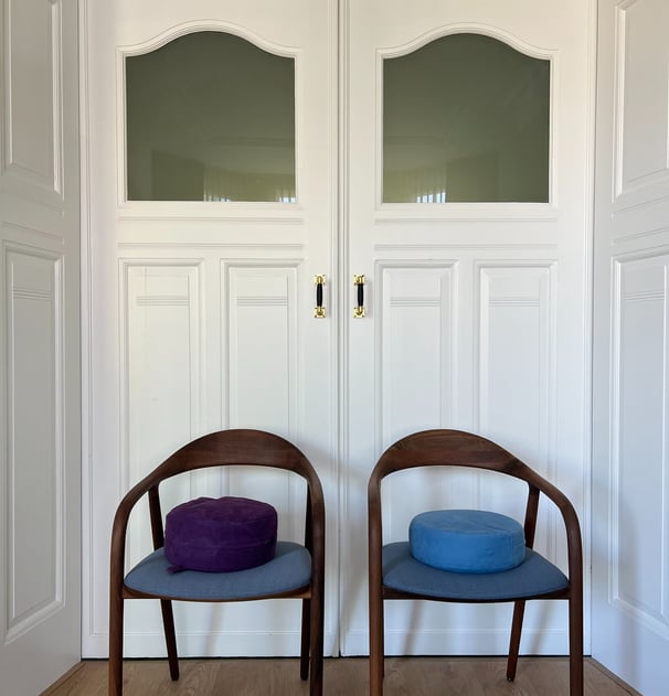 Psychotherapy practice room
