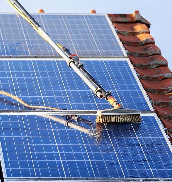 Nettoyage de panneaux solaires photovoltaïques Fumel
