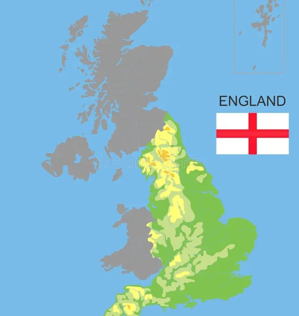 Map of england