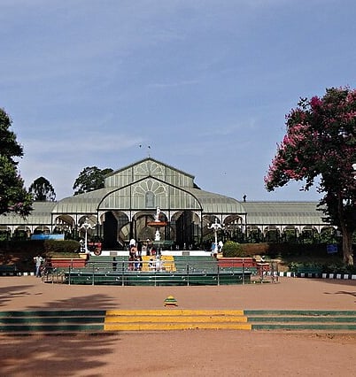 Lalbagh gardens - Hyderabad to Bangalore tour package