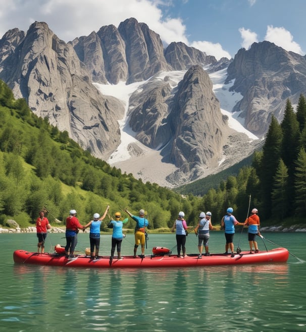 Rafting, Canoé kayak.