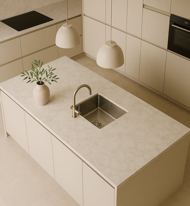 cocina-lujo-mediterranea-vista-superior-isla-microcemento