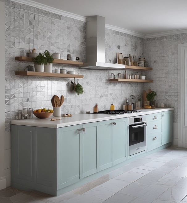 A close-up view of terracotta floor tiles with a slightly rough texture. The tiles are arranged in a grid pattern with visible grout lines in between.