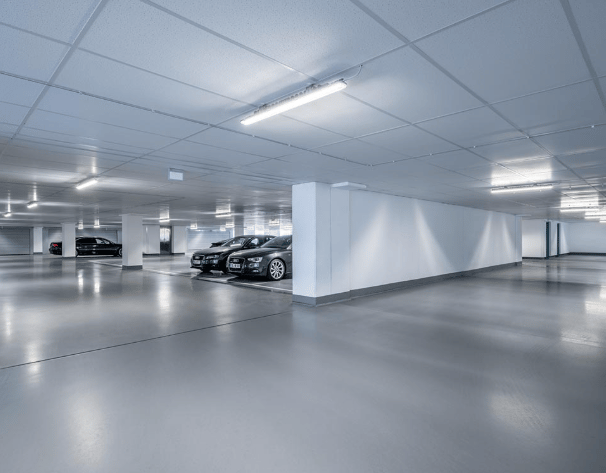 éclairage parking