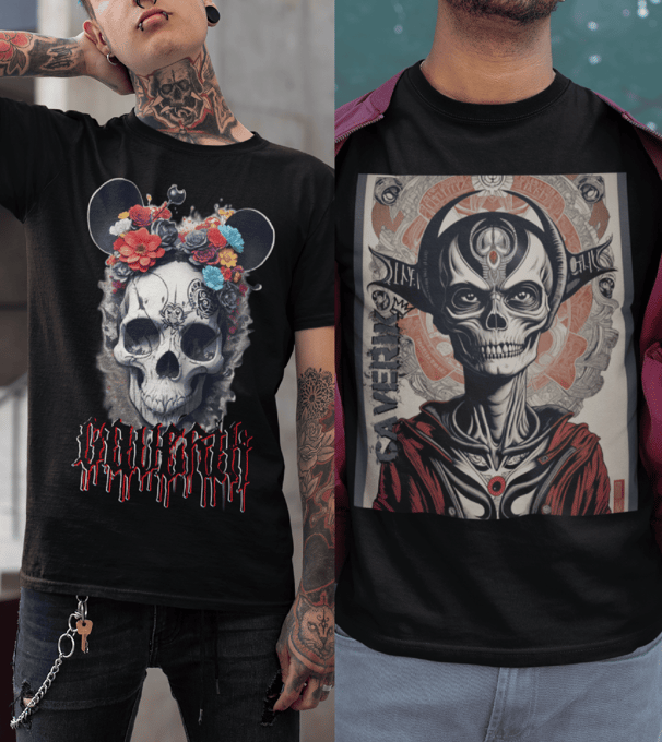 Arte Urbana nas Camisas da Cavérik: Tattoo Week