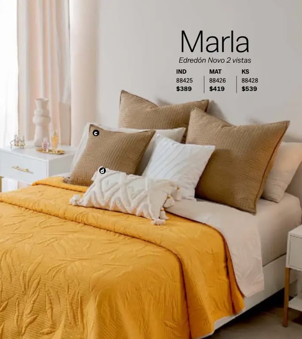 Edredón dos vistas modelo Novo Marla de la marca Vianney