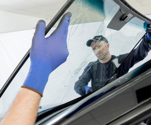 Rear glass replacement