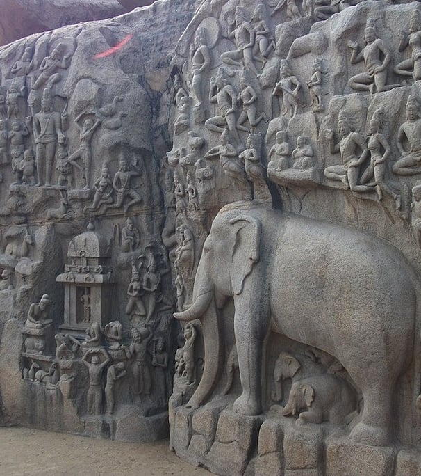 Rock relief in Mahabalipuram – South India destinations