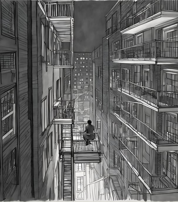 fire escape thoughts