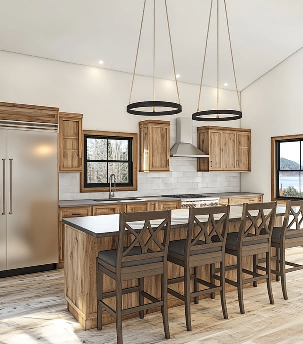 bpw-16 interior kitchen area barndominium