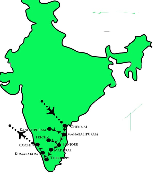 Affordable South India travel plan