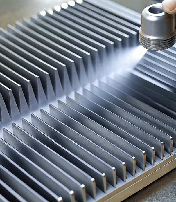 graphene heat dissipation spray coating on heatsinks