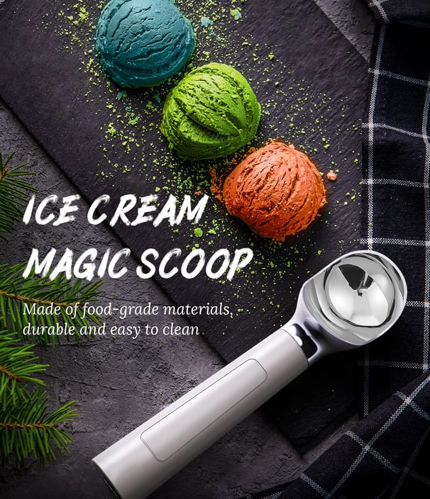 Ice Cream Active Heating Scoop