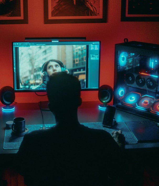 gabinete gamer completo para home office