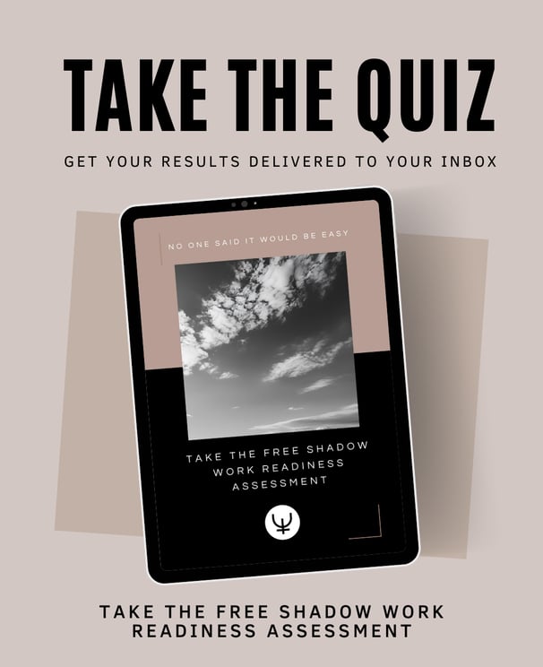 take the free quiz shadow work readiness assessment by lvf.lvx shadow work coach and author lvf