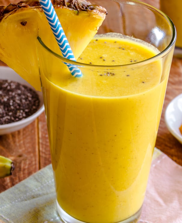 tropical sunrise smoothie