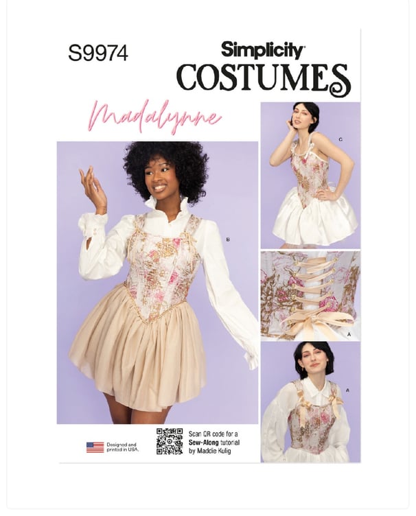 Simplicity S9974 Misses' Corsets