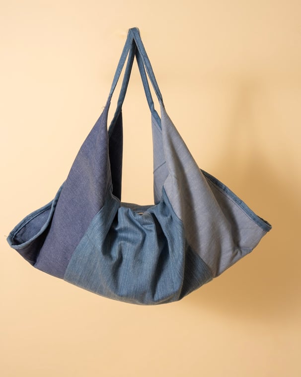 Butterick B5578 Pattern Denim Tote Bag