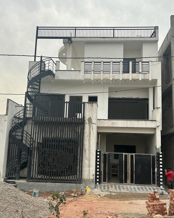 CONSTRUCTION OF RESIDENTIAL BUILDING G+2 CHANI RAMA JAMMU by escotten infra projects pvt. ltd.