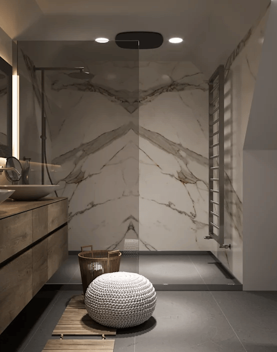 bathroom design 3d render