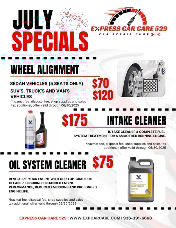 wheel alignment special