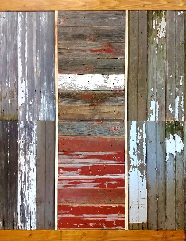a photo of aging and patinated material textures