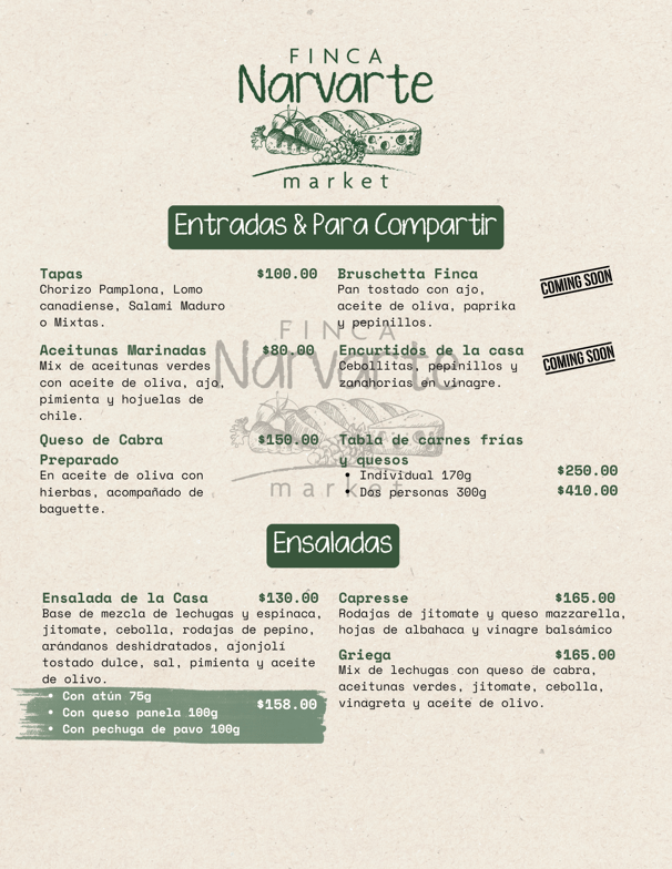 Tabla de quesos y carnes frías artesanales en Finca Narvarte