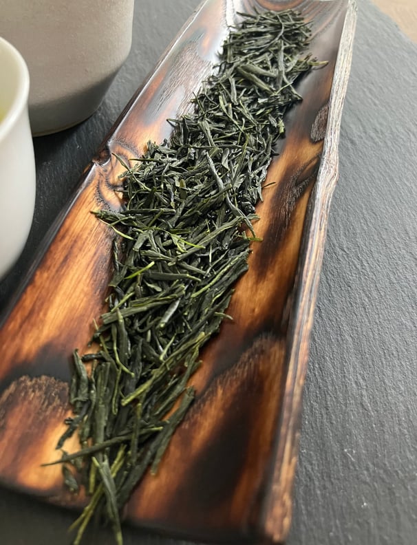 Feuilles de thé sencha